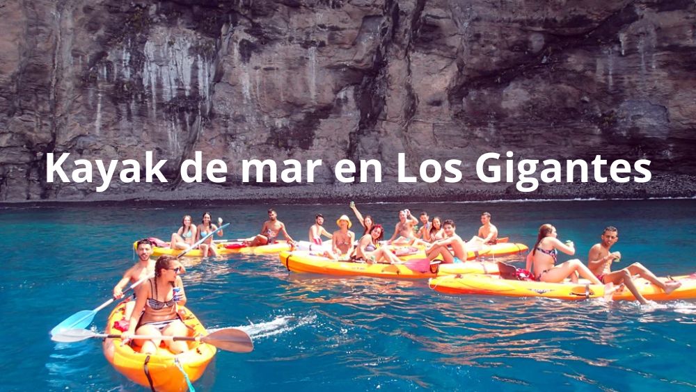 Kayak de mar en Los Gigantes